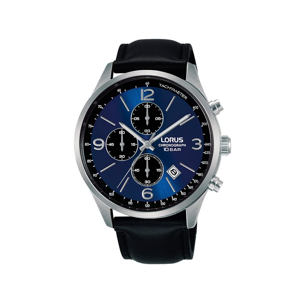 lorus-herrenuhren-analog-quarz-herrenuhr-braun-leder-quarz image 6