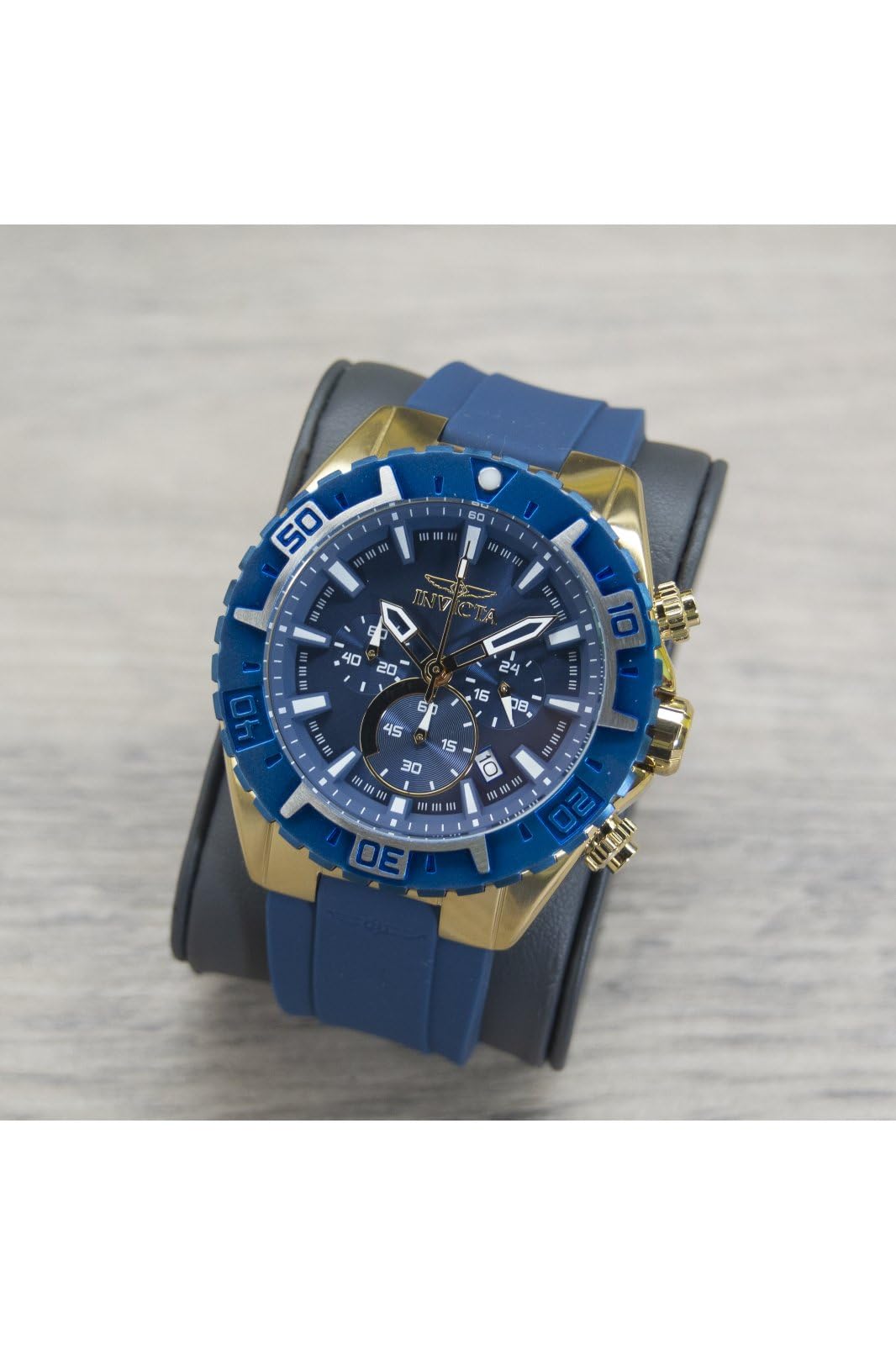 invicta-aviator-herrenuhr-49mm-blau-gold-quarz-edelstahl image 5