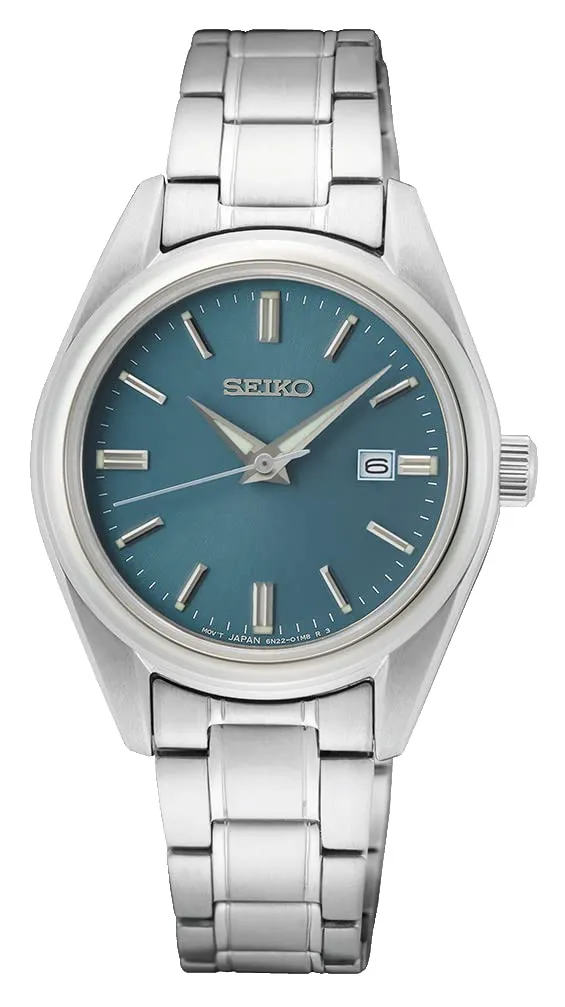 seiko-classic-sur531p1-damen-quarzuhr-edelstahl-silber image 1