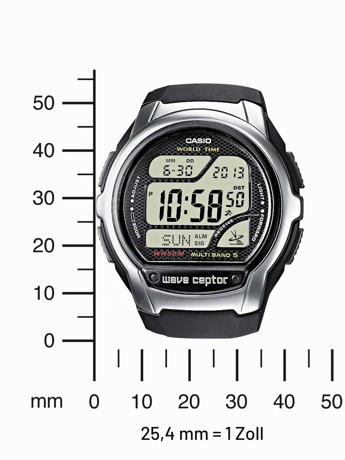 casio-wave-ceptor-wv-58e-1aveg-funkuhr-schwarz-resin-5-bar image 4