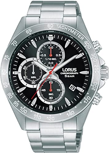 lorus-rm363gx9-herren-chronograph-edelstahl-metallband image 3