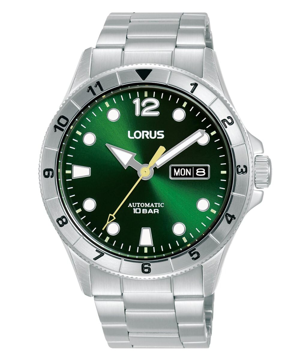 lorus-sport-herrenuhr-automatik-edelstahl-silber-blau image 4