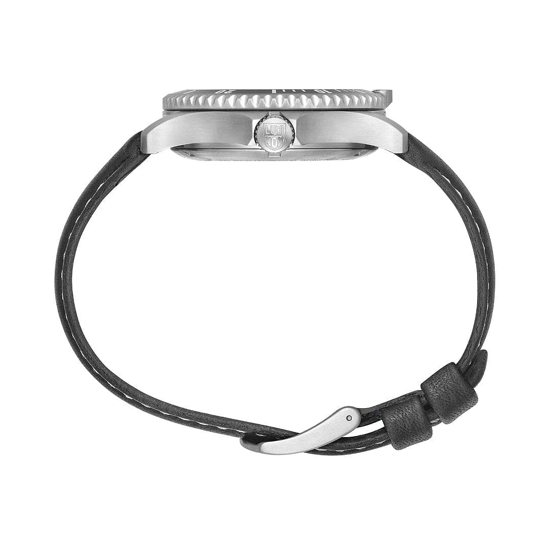 luminox-sport-timer-42mm-herrenuhr-automatik-taucheruhr-leder image 5