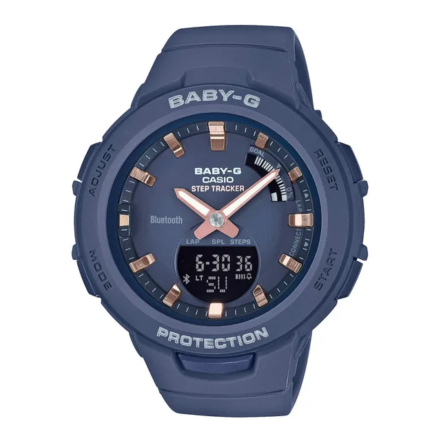 casio-baby-g-bsa-b100-7aer-damenuhr-wei-bluetooth-schrittz-hler image 1