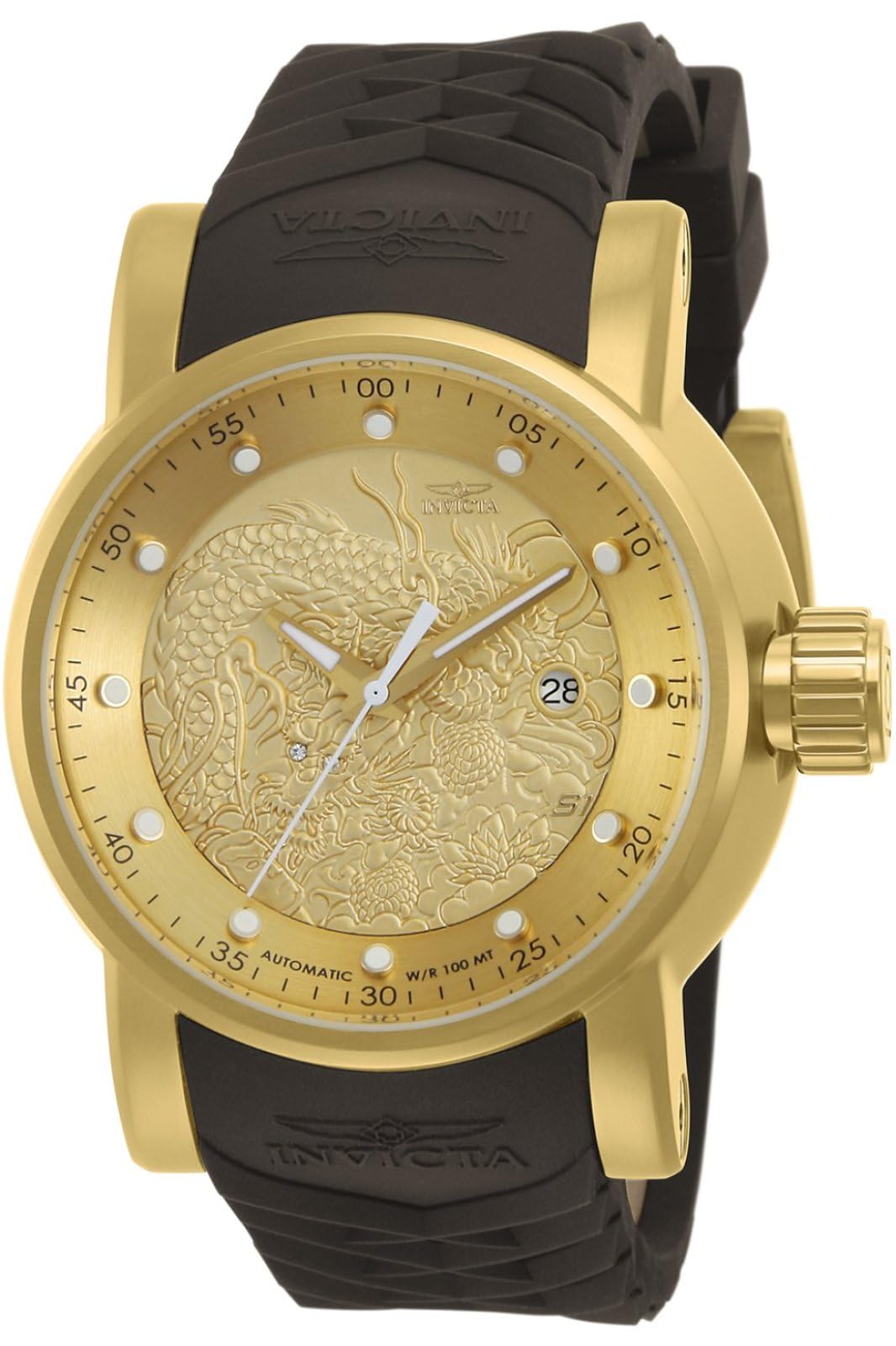 invicta-s1-rally-48mm-herren-automatikuhr-gold-schwarz image 1