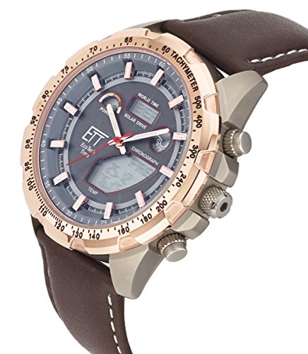 ett-solar-drive-funk-egt-11280-21l-herrenuhr-leder-weltzeit image 6