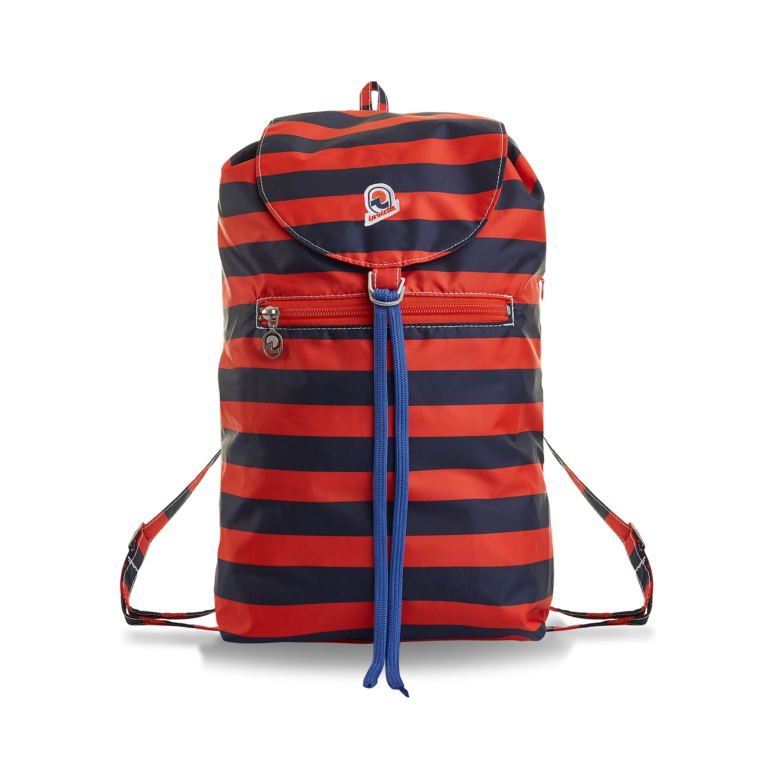 invicta-minisac-heritage-tagesrucksack-8l-blau-rot-faltbar image 6