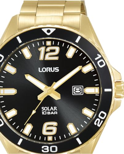 lorus-herrenuhr-analog-quarz-edelstahl-gold image 5