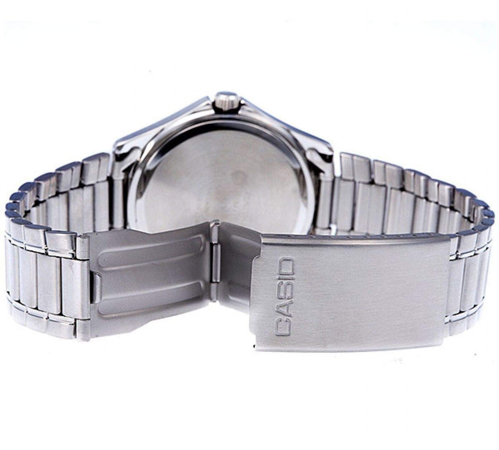 casio-mtp1183pa2a-herren-analoguhr-edelstahl-datum image 4