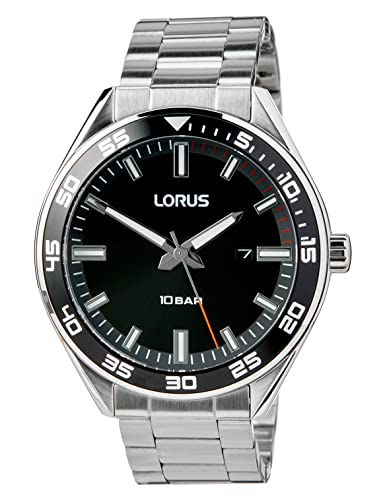 lorus-herrenuhren-analog-quarz-herrenuhr-silber-metall image 4