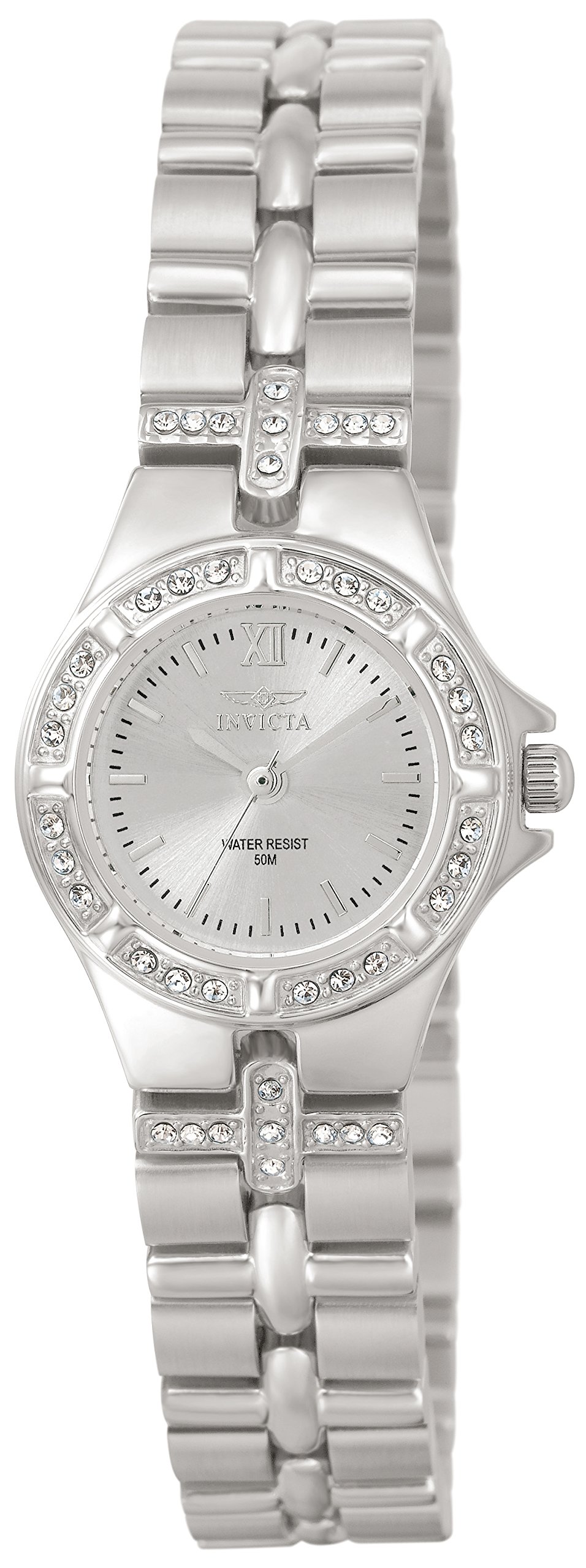invicta-wildflower-damen-quarzuhr-21mm-zweiton-weiss image 7