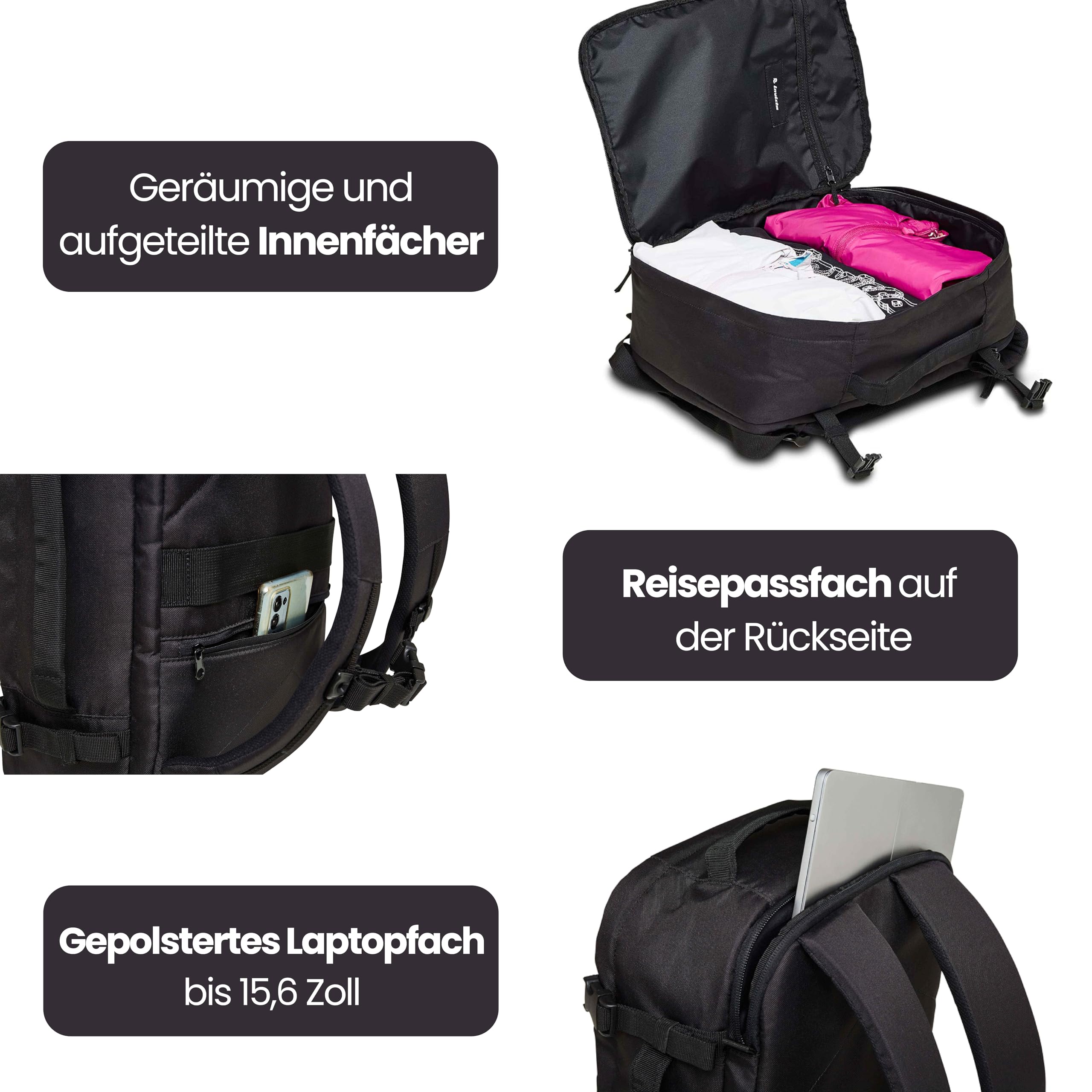 invicta-travel-rucksack-18l-schwarz-laptop-15-6-zoll image 5