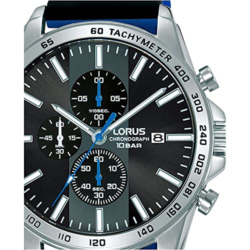 lorus-herrenuhren-rm347gx9-armbanduhr-silikon-schwarz image 5