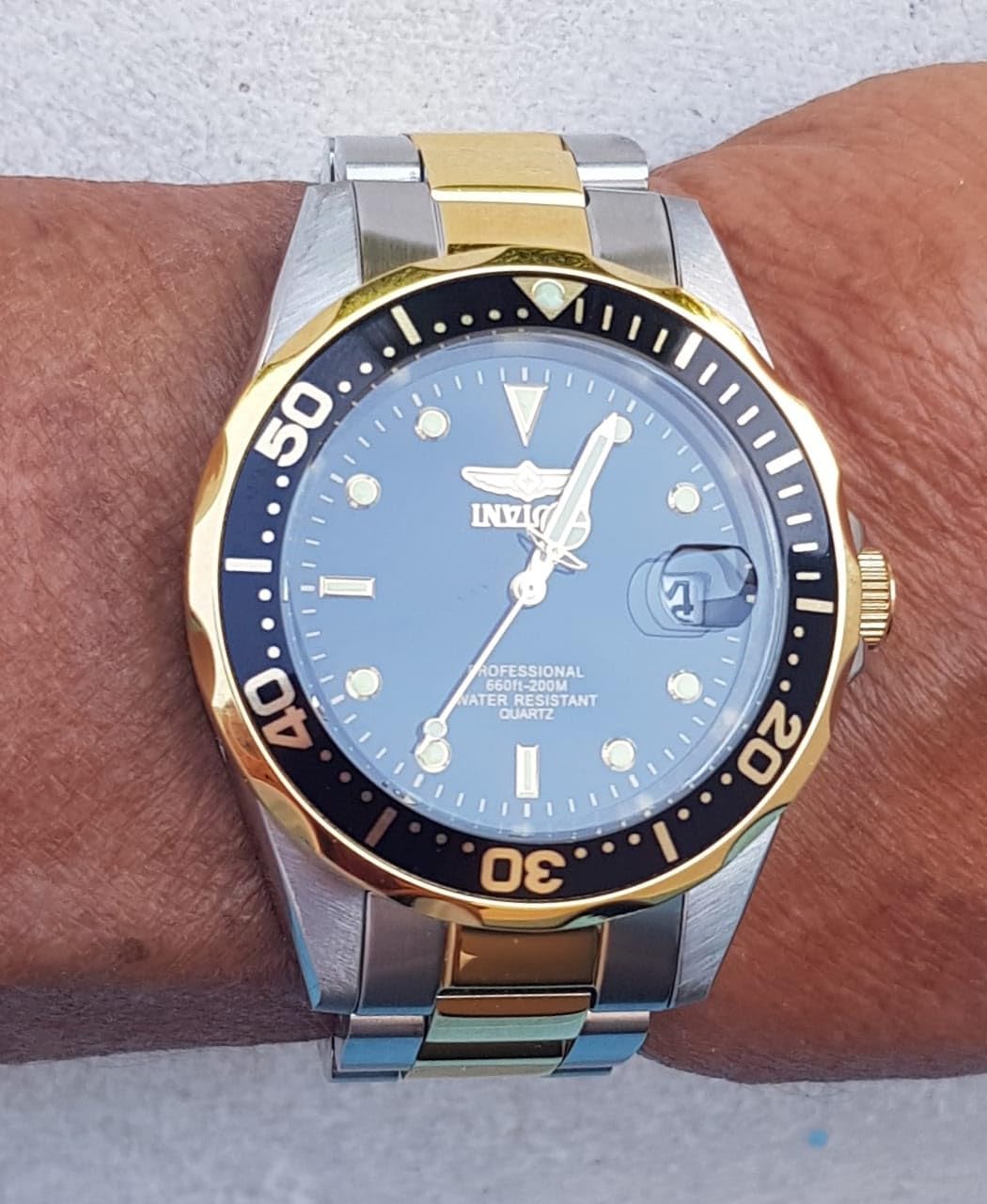 Endlich passt eine Taucheruhr
