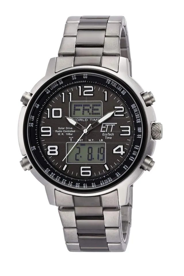ett-solar-drive-funk-egs-11420-90m-herrenuhr-edelstahl-chronograph image 1