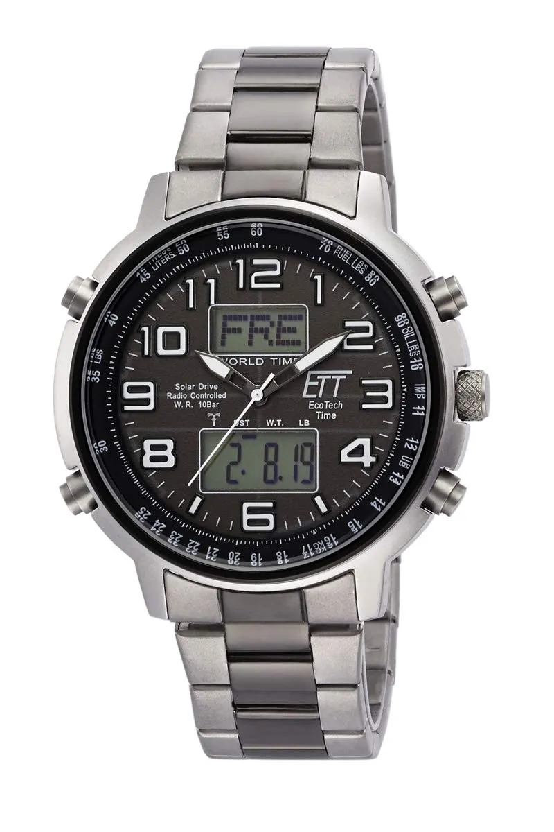 ett-solar-drive-funk-egs-11420-90m-herrenuhr-edelstahl-chronograph image 1