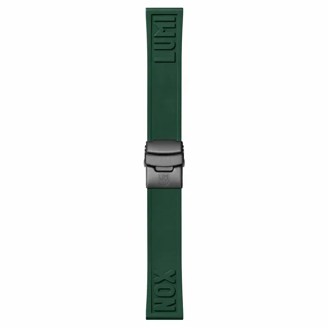 luminox-all-straps-kautschukarmband-24-mm-dunkelgr-n-zuschneidbar image 1