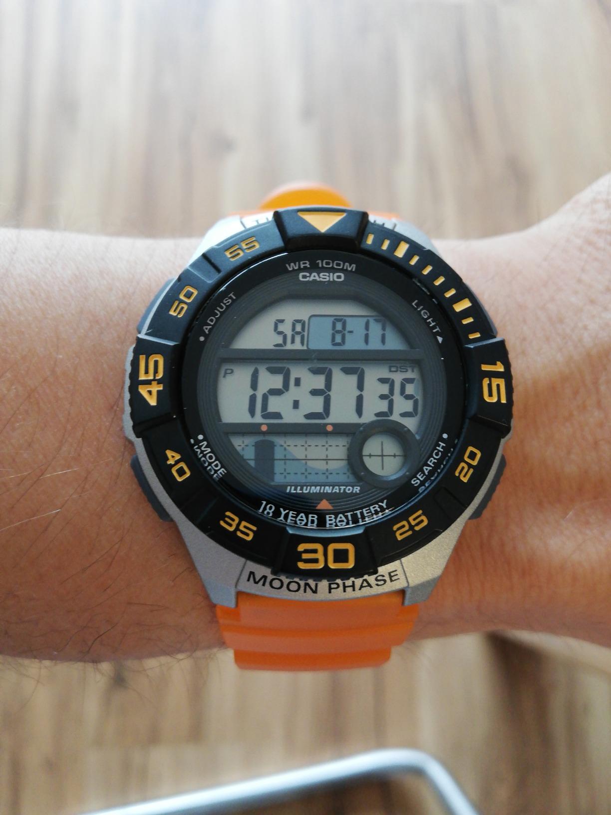Outdoor-Uhr wie ich sie wollte