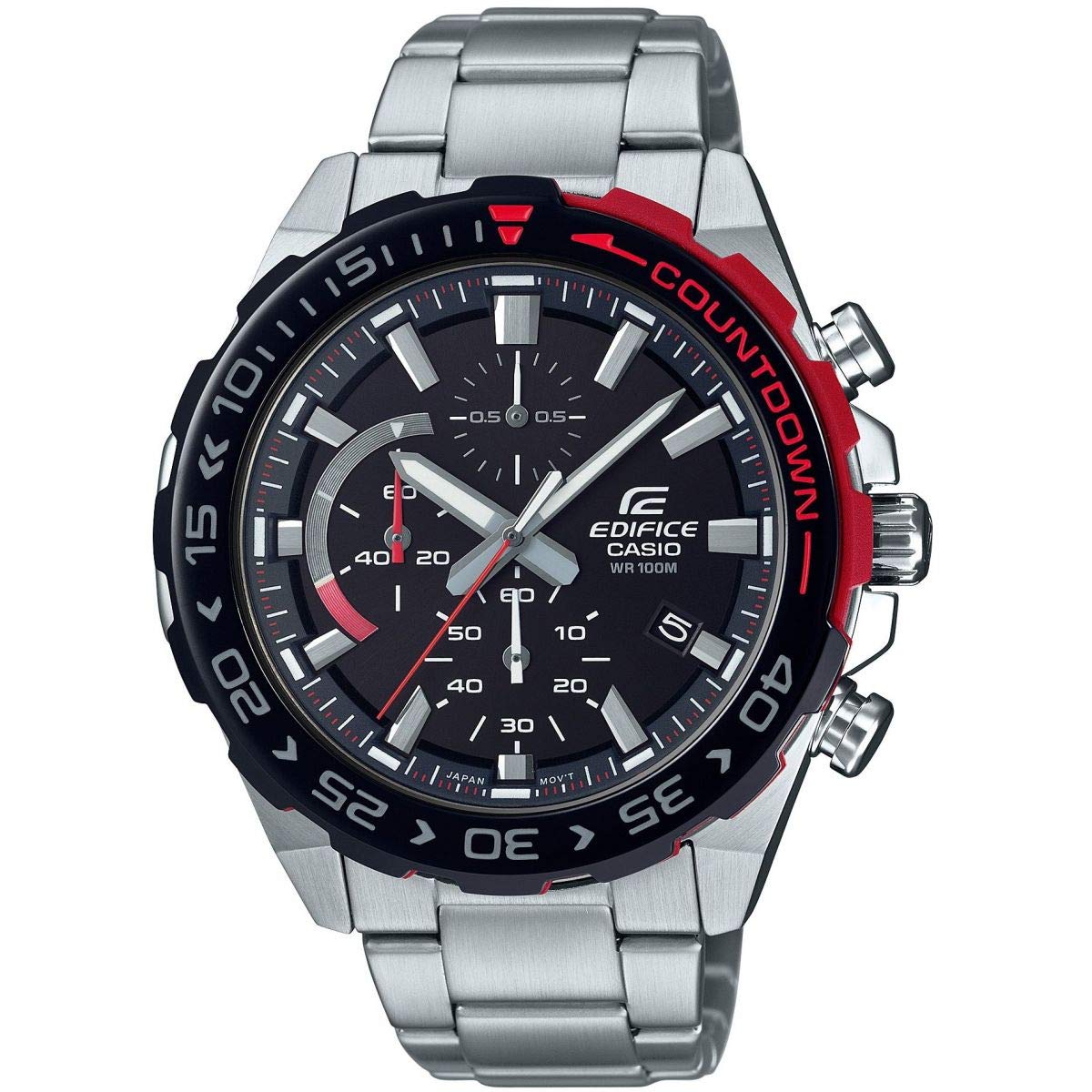 casio-edifice-herren-chronograph-metall-analog-10-bar image 1
