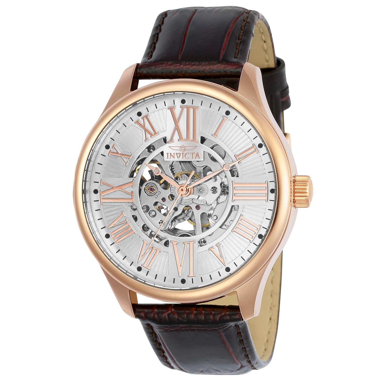 invicta-specialty-22569-herren-automatik-braun-gold image 1