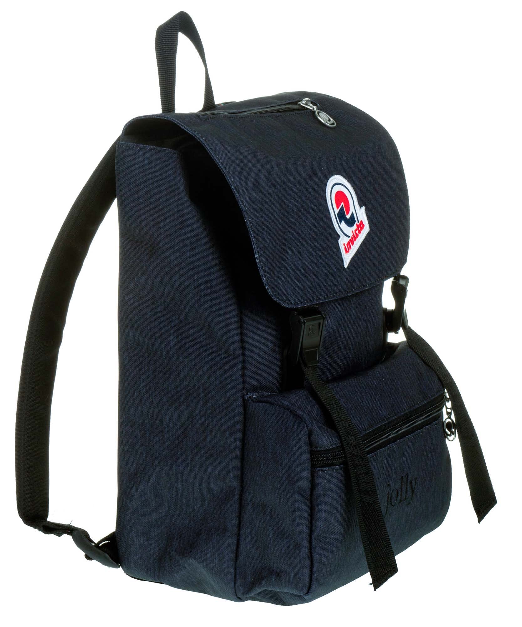 invicta-jolly-solid-rucksack-blau-15l-recycled-pet image 1