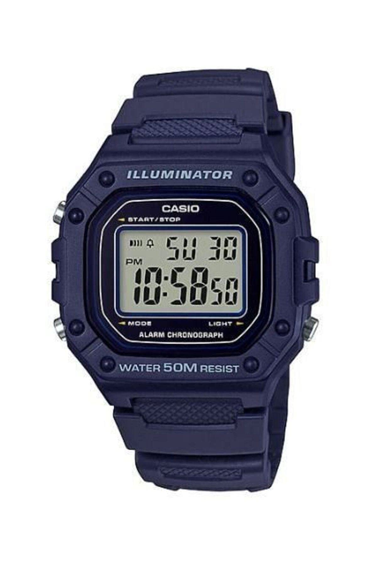 casio-w-218h-herrenuhr-digital-gr-n-mit-alarm image 2