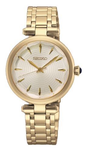 seiko-classic-analog-quarz-herrenuhr-gold-2 image 3