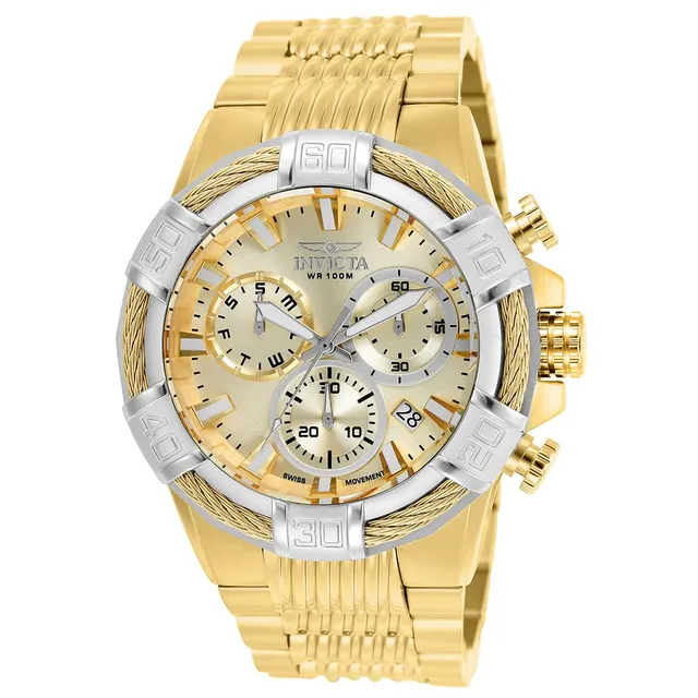 invicta-bolt-25868-herrenuhr-51mm-edelstahl-schwarz image 1
