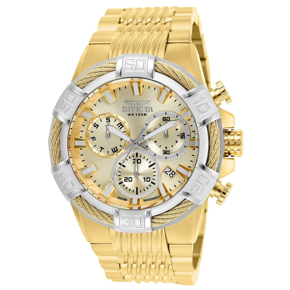 invicta-bolt-25868-herrenuhr-51mm-edelstahl-schwarz image 1