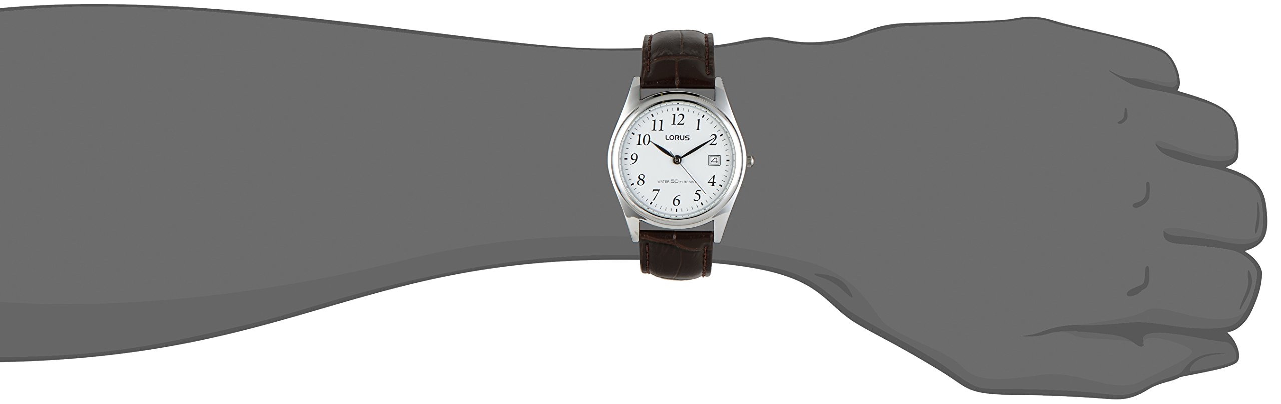 lorus-herrenuhren-klassik-rs965bx9-herrenuhr-leder image 6