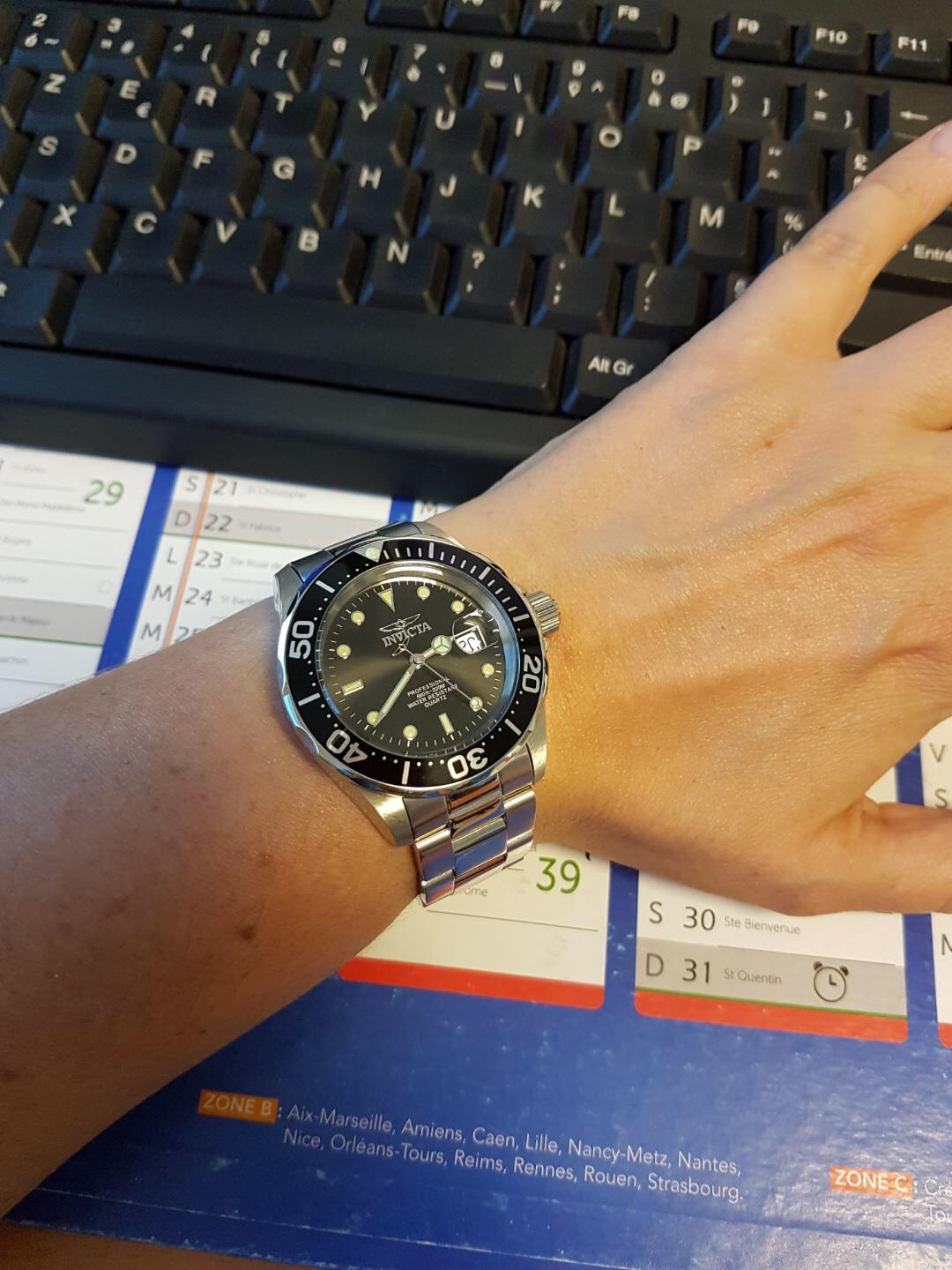 Schöne Uhr, aber schwer