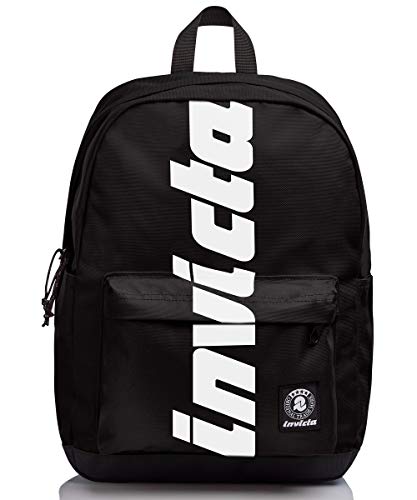 invicta-carlson-rucksack-plain-logo-schwarz-schulrucksack image 5