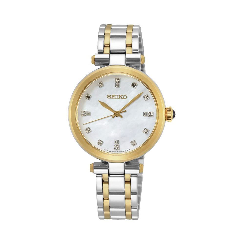 seiko-classic-srz532p1-damenuhr-edelstahl-quarz-silber image 1