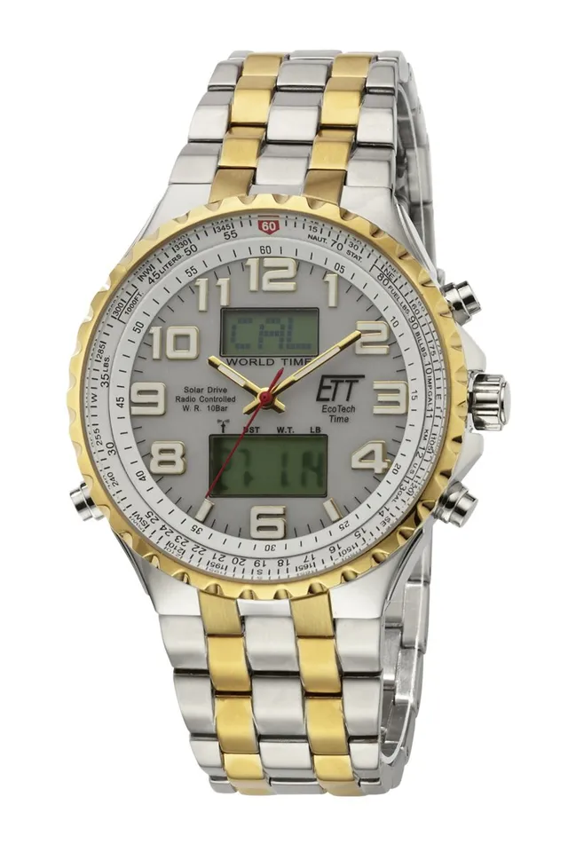 ett-solar-drive-funk-egs-11329-82m-herrenuhr-chrono-edelstahl image 1