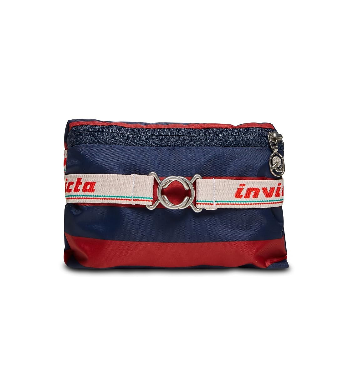 invicta-minisac-heritage-tagesrucksack-8l-blau-rot-faltbar image 2