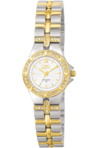 invicta-wildflower-damen-quarzuhr-21mm-zweiton-weiss image 8