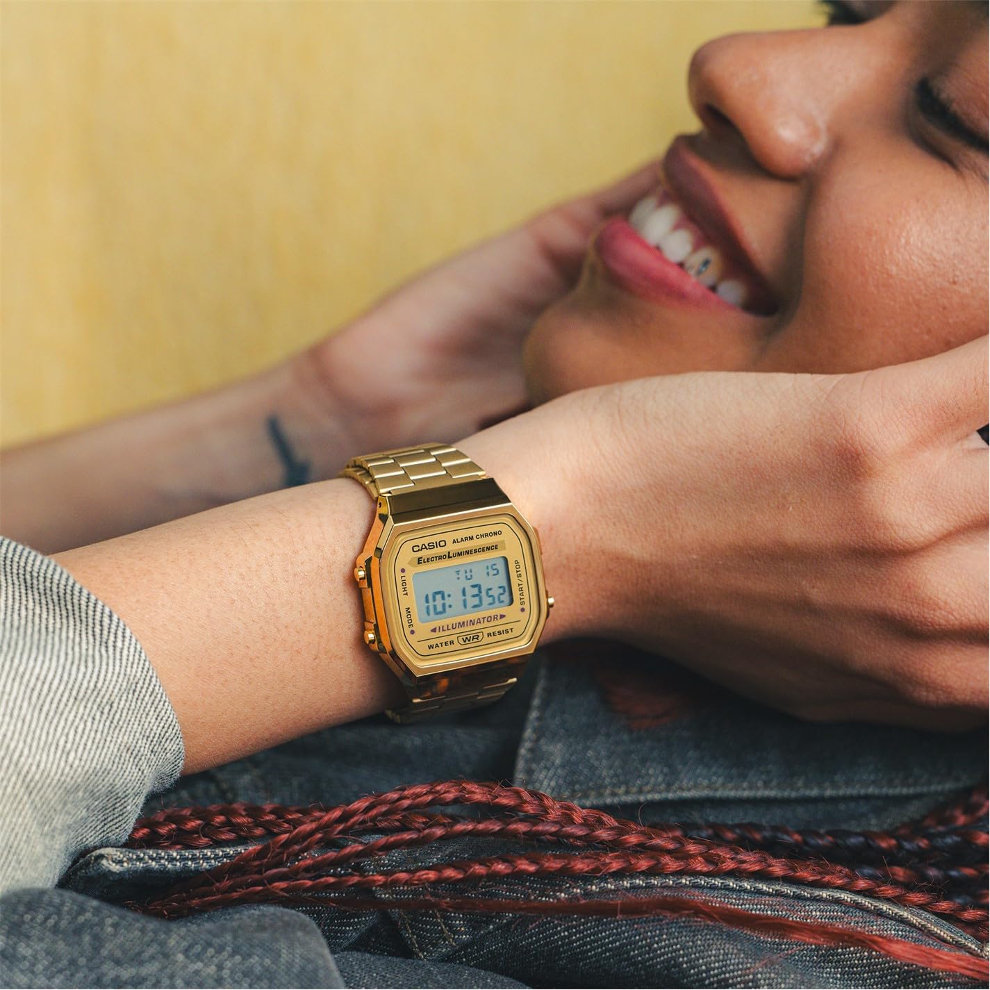 casio-watch-digitaluhr-gold-gold-grau-edelstahl-vintage image 4