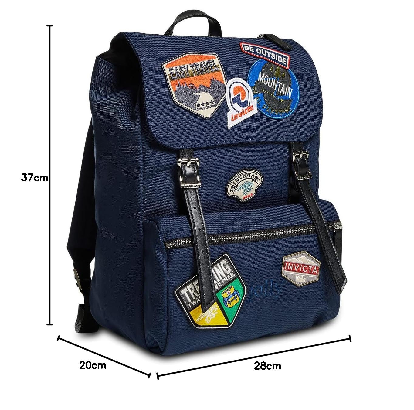 invicta-jolly-heritage-rucksack-blau-i-13-zoll-20l image 4