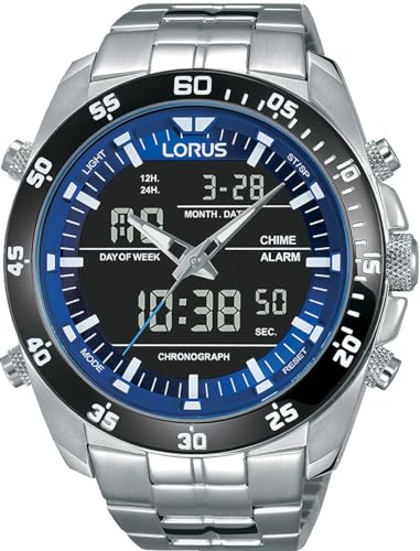 lorus-rw629ax5-herrenuhr-analog-digital-schwarz-metall image 2