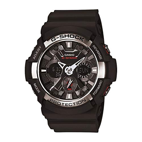 casio-g-shock-ga-200-herrenuhr-schwarz-resin-20-bar image 2