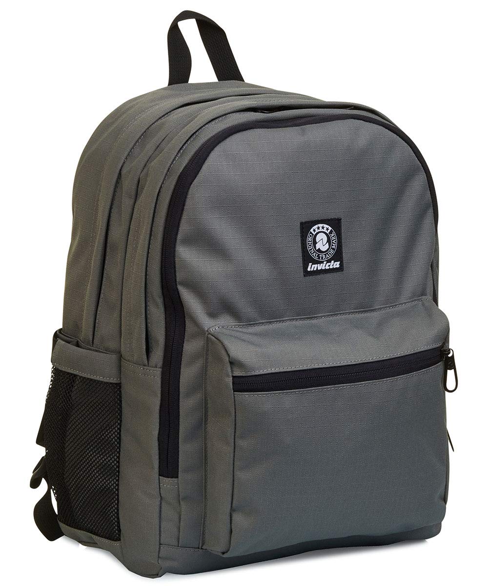 invicta-blowup-rucksack-36l-grau-unisex-laptop-daypack image 2