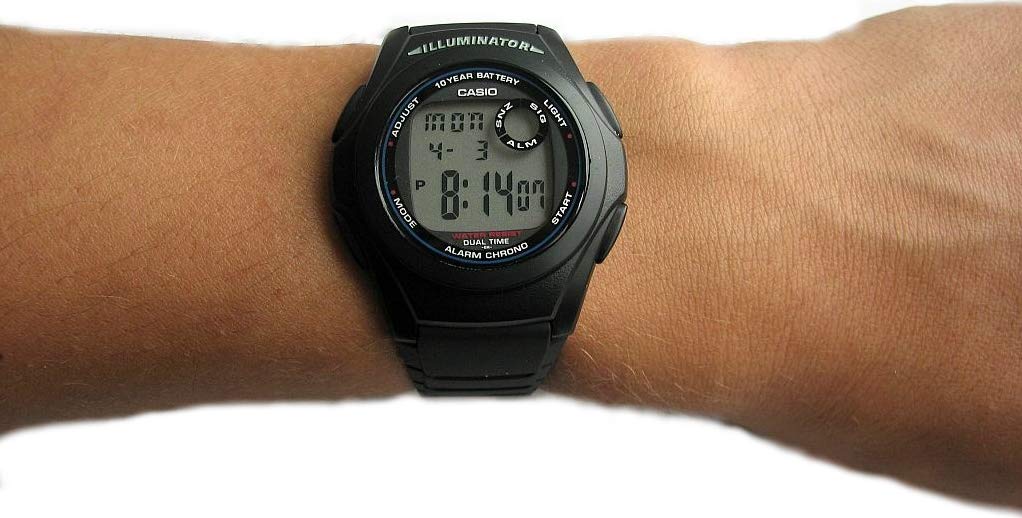 casio-collection-f-200w-1aeg-herrenuhr-digital-grau image 5