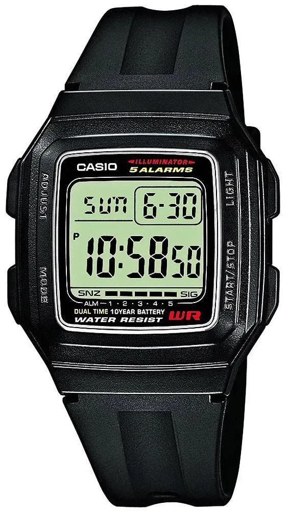 casio-collection-f-201wa-1aeg-herrenuhr-digital-resin image 1
