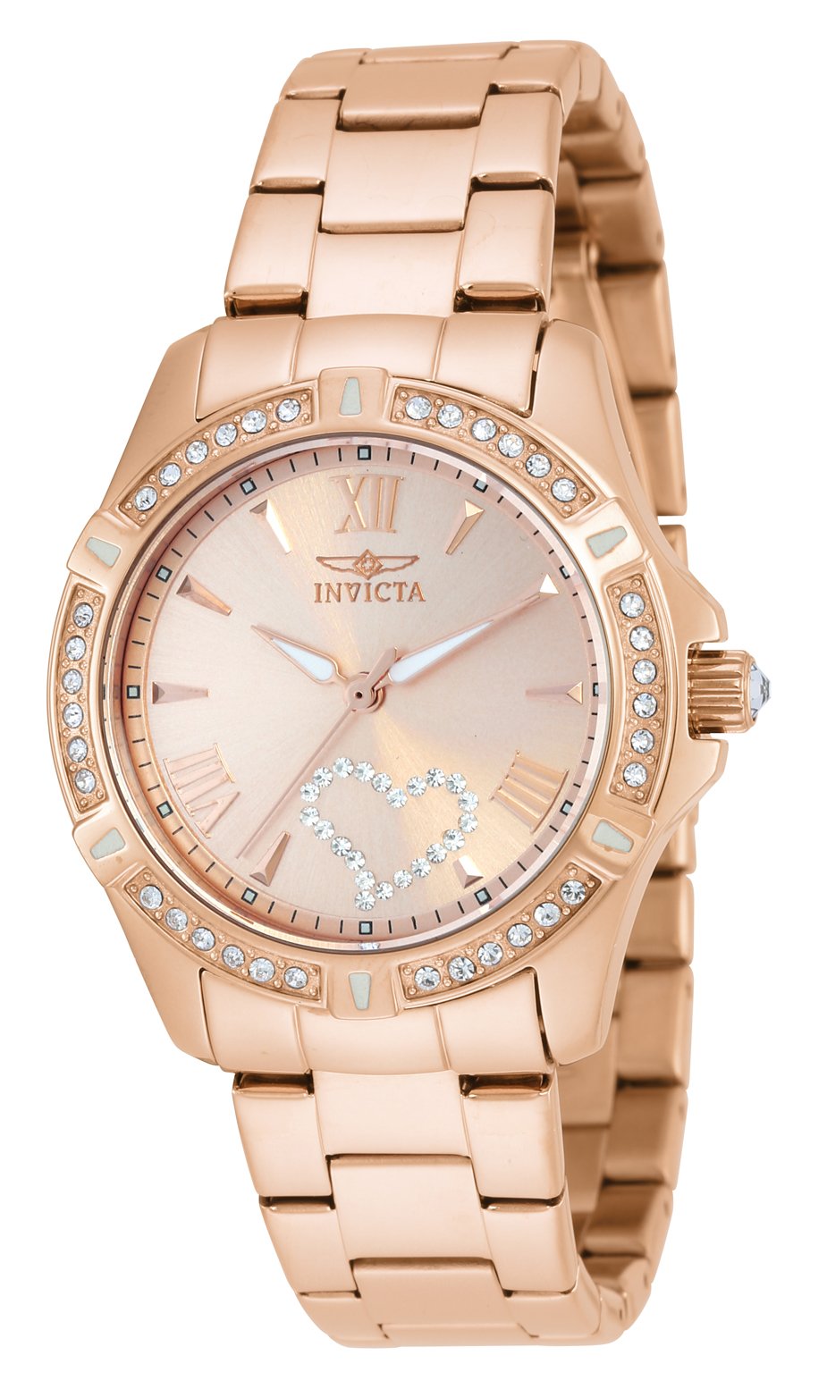 invicta-angel-damenuhr-34mm-gold-quarz-edelstahl image 8