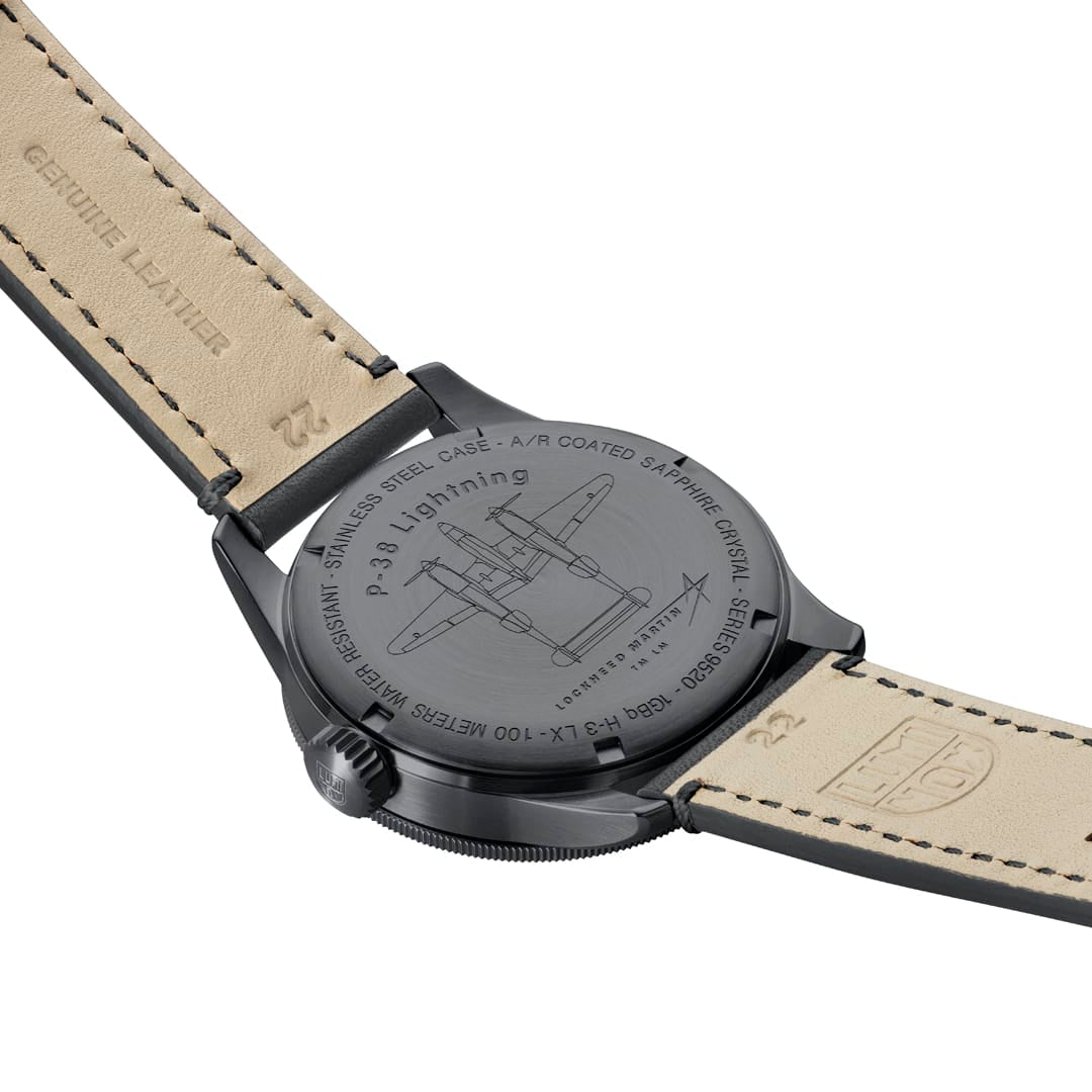 luminox-p-38-lightning-9520-fliegeruhr-42-mm-gmt-3 image 4