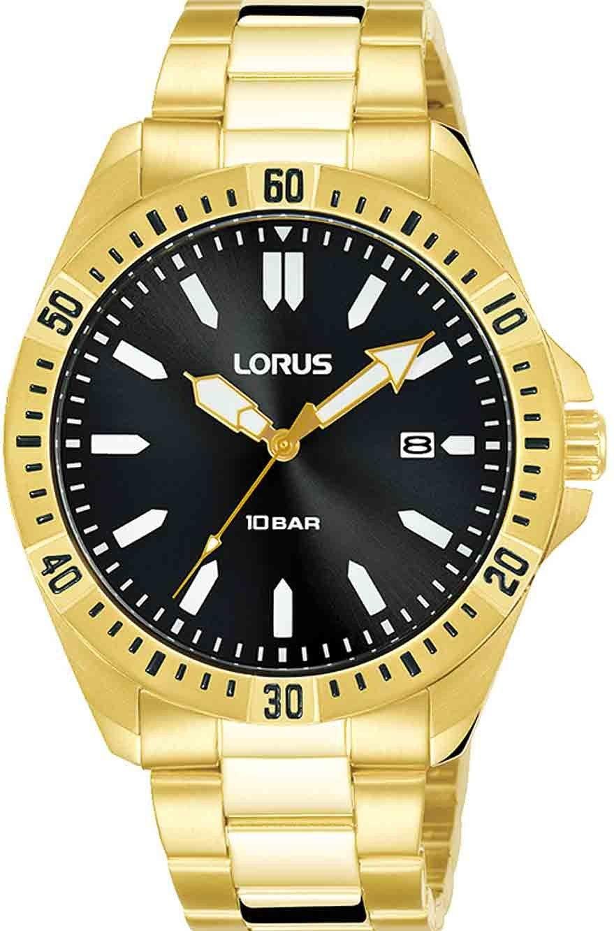 lorus-herrenuhren-analog-quarz-herrenuhr-schwarz-metall image 7