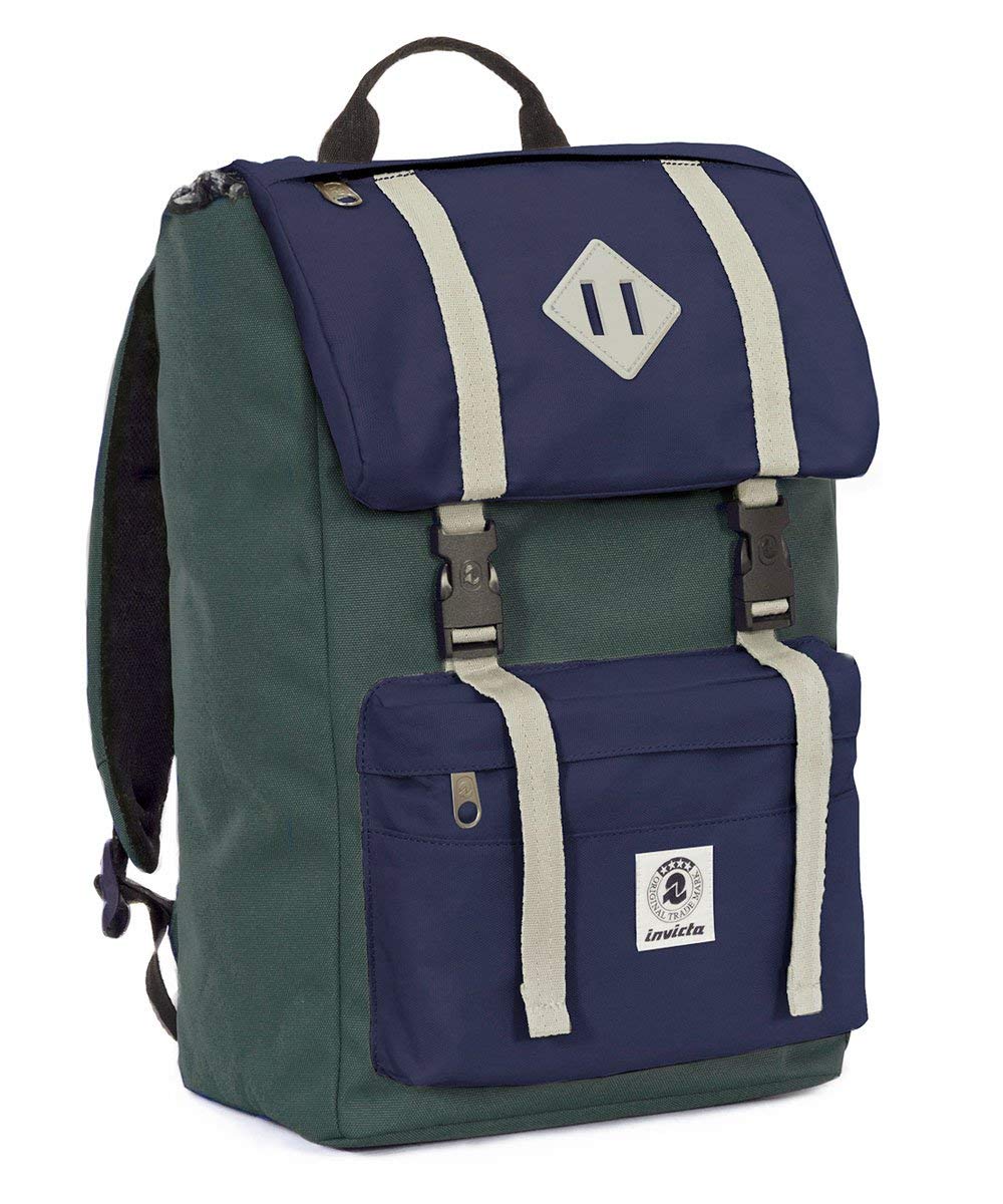 invicta-shot-pack-rucksack-28l-gr-n-blau-laptop image 1
