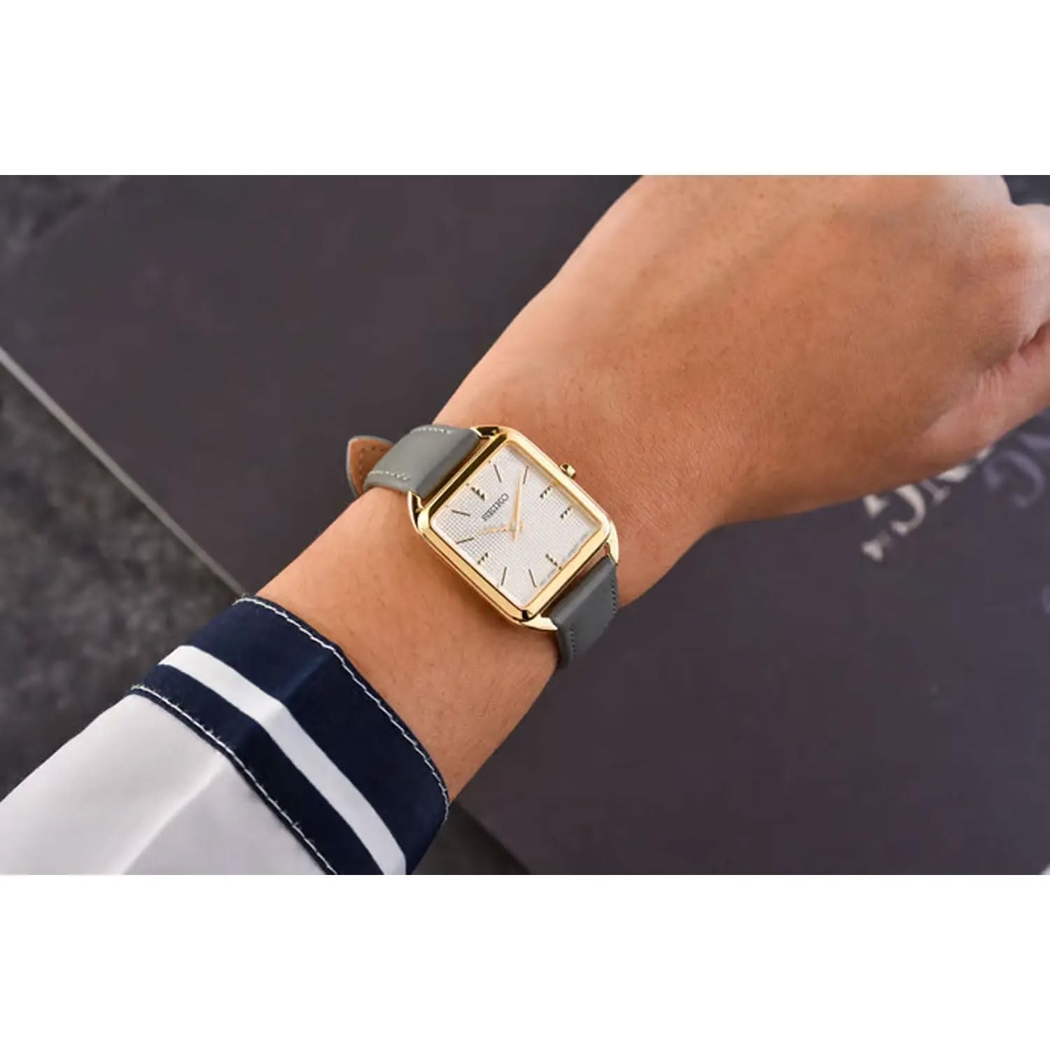 seiko-classic-analog-quarz-herren-uhr-ssb429p1-edelstahl image 6