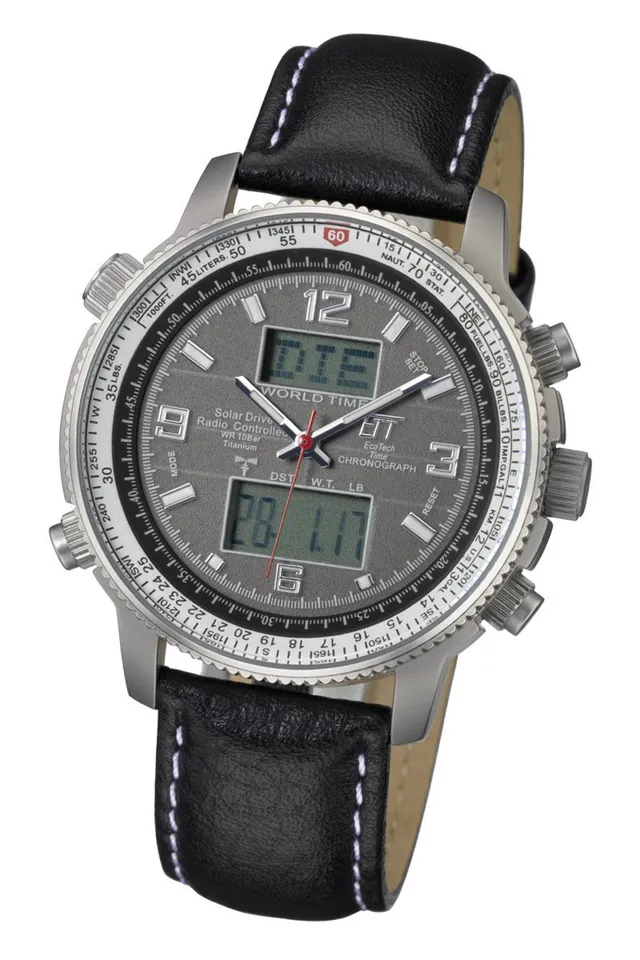 ett-solar-drive-funk-egt-11207-21l-herrenuhr-chronograph-leder image 1