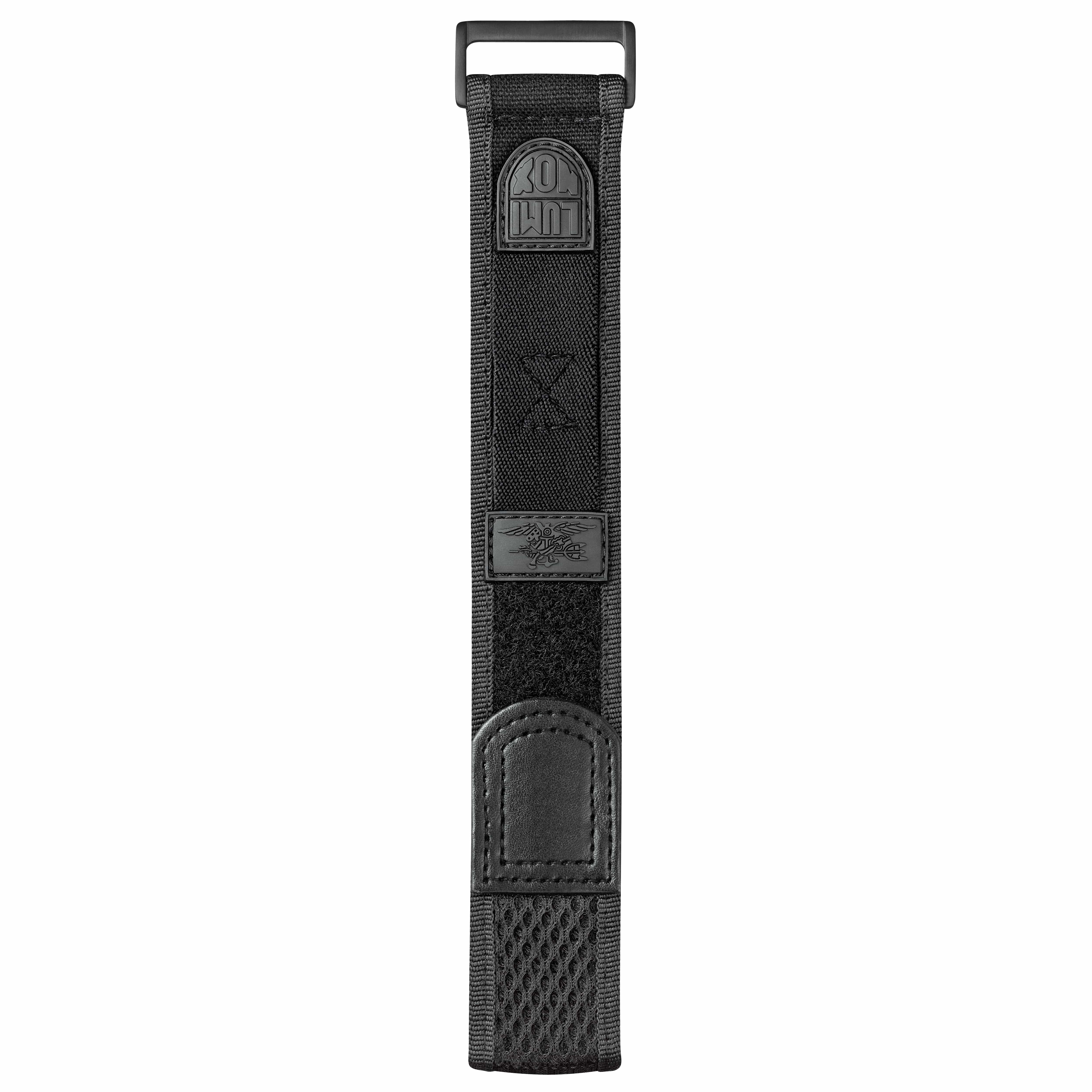 luminox-klettarmband-23-mm-schwarz-velcro-uhrenarmband image 1